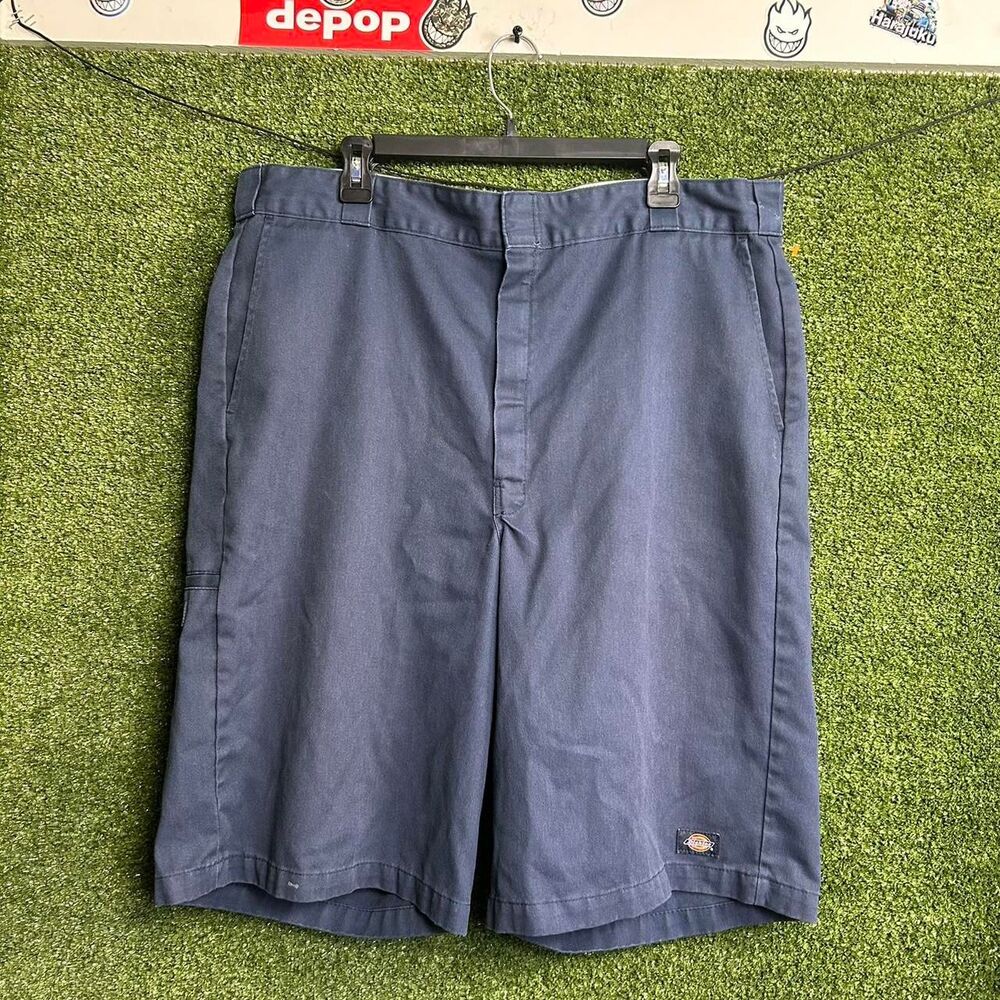 Dickies Men's Navy and Blue Shorts